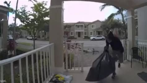 Video shows thief swiping Halloween costumes from SW Miami-Dade home